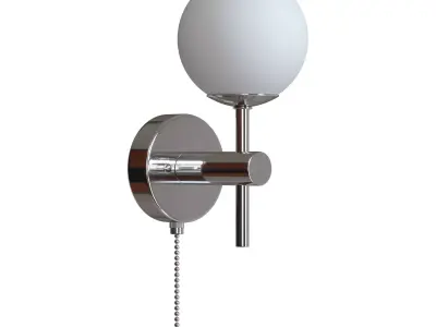 Wall lamp with switch waterproof Aqua A4444AP-1CC 3D model