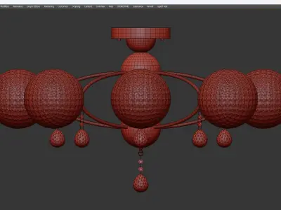 Odeon light 3953 Low-poly 3D model