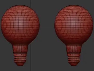 Led Light Bulb 3D model