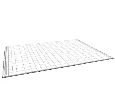 Cascade rugs for living room 3D model