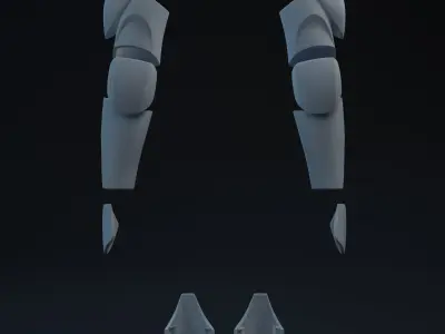 Obi Clone Armor One-Sixth Scale Kit 3D print model