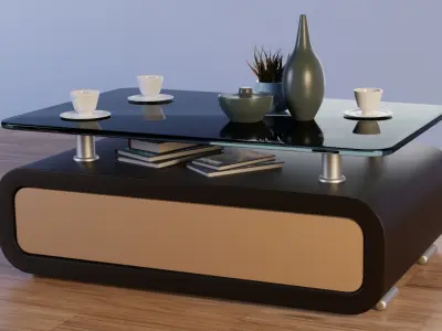 Coffee Table PART6 3D model