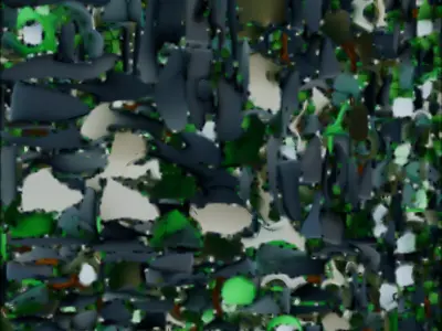 Ethereal Pirates Skull Island 3D Mystique Low-poly 3D model