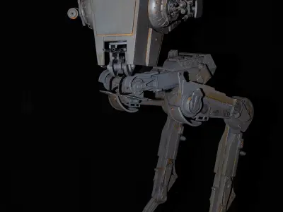 Starwars AT-ST 3D print model