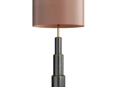 Marble Metal Table Lamp Liang and Eimil Walker Low-poly 3D model