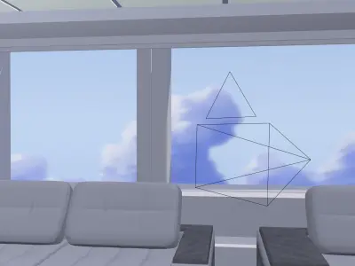 PRIOR Hospital Bedroom 3D model