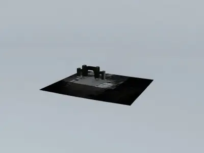 Huanghuagang 72 Martyrs door Free 3D model