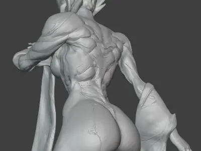 Ember Heirloom Warframe Air Kiss 3D print model