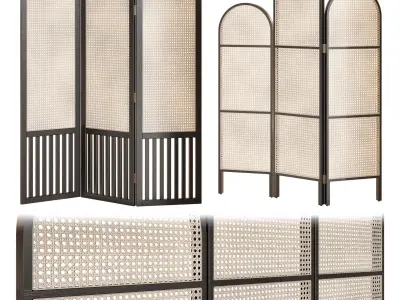 cane partition 3D model