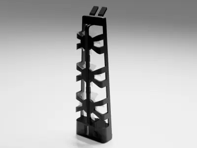 PS5 Cooling Fan Low-poly 3D model