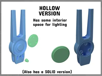 Phase Coil Resonator 3D print model