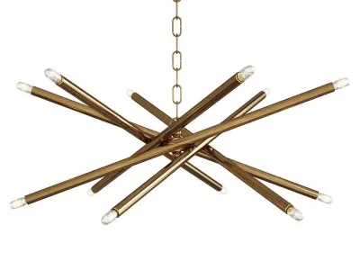 Exton Chandelier Low-poly 3D model