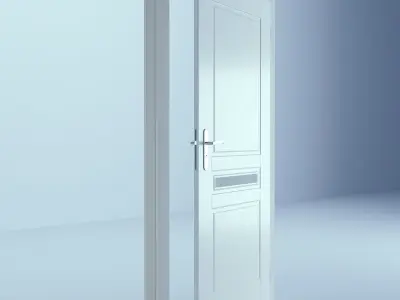 White Door 25 3D model