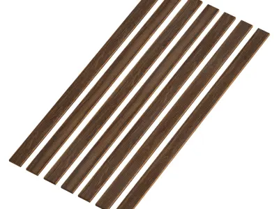 Terrace board Decking 3D model