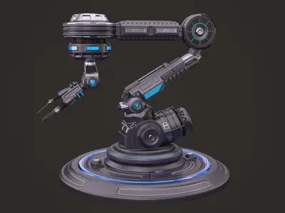 Robotic Arm 03 3D model