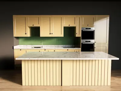 112-Kitchen4 glossy 10 3D model