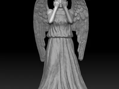 Weeping Angel figure  3D model