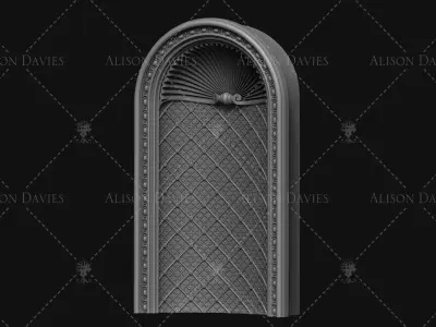 Architectural Arch Niche 3d Print model 3D print model