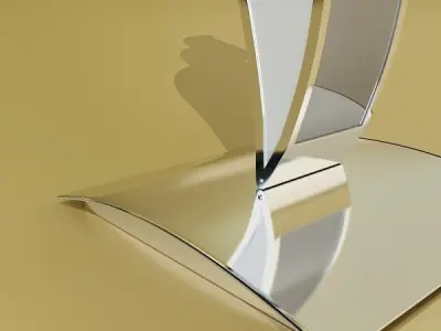 Modern Floor Lamp 02 3D model