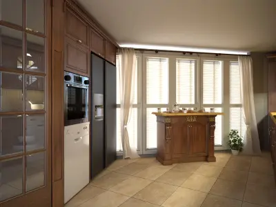 kitchen 02 3D model