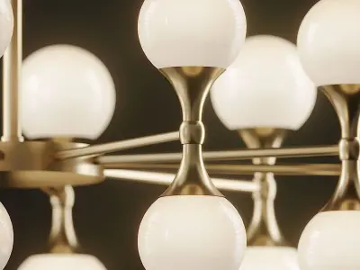 ABERNATHY CHANDELIER from LULU and GEORGIA 3D model