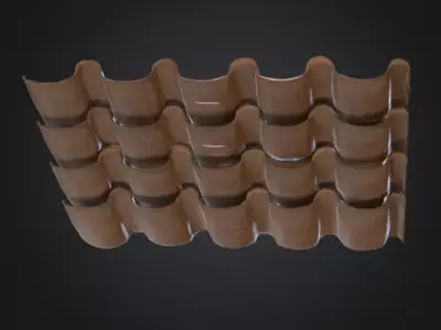 Ceramic Roof Texture