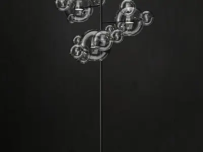 Floor lamp Giopato and Coombes Bolle 18 3D model