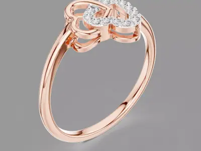  Light Diamond Ring  3D print model