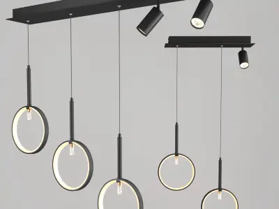 Suspended LED  3D model