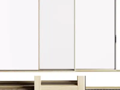 SKYLINE NOFORCE Sliding door 3D model