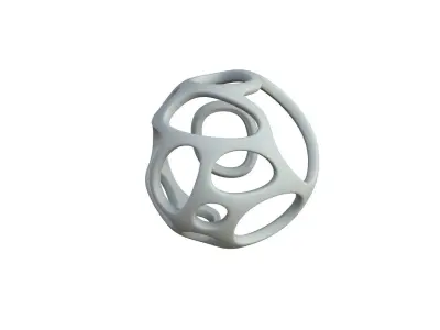 SciFi Cube Object No 38357 Low Poly Shape Texture