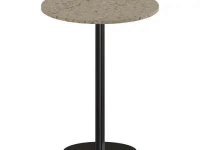 Harbour Column Bar Table 3D model