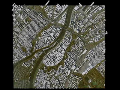 Bremen - Germany 3D model