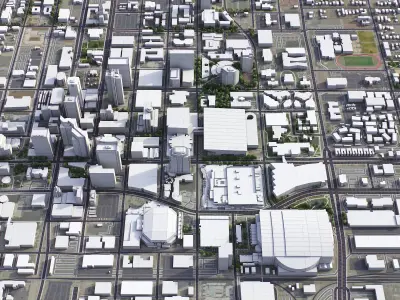 Phoenix Low-poly 3D model