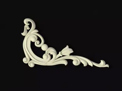 dekor ornament 3D model 41