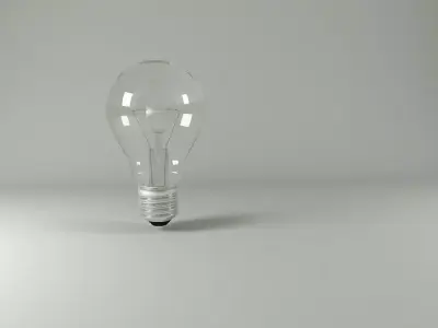 Bulb lamps 3D model