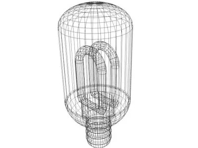 Bulb - Type Spread 3D model