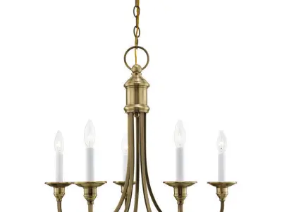Eckard Light Classic Traditional Chandelier 3D model