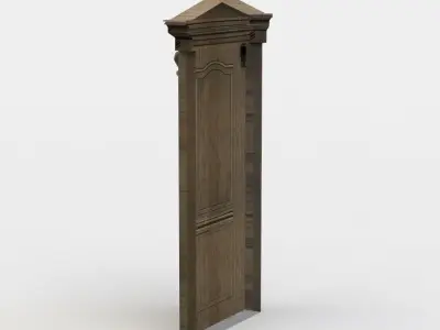 Door Low-poly 3D model
