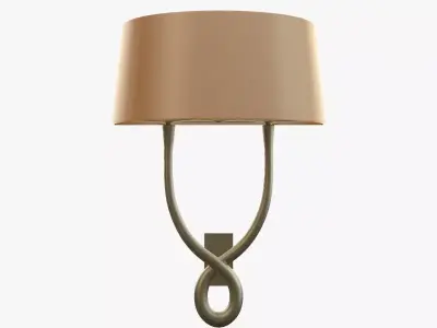 Porta Romana Organic Loop Wall Light 3D model