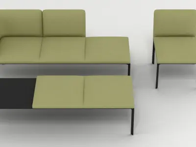 Lapalma Add Seating Set 3D model