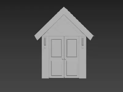house entrance Free 3D model