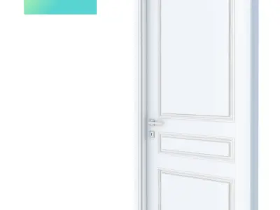 Room Door Type 14 3D print model