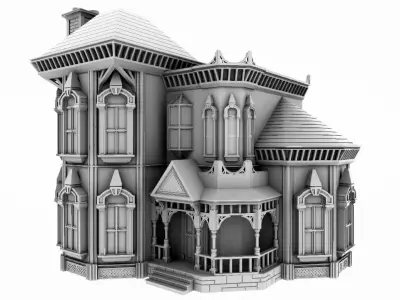 Victorian House model - Susan 3D print model