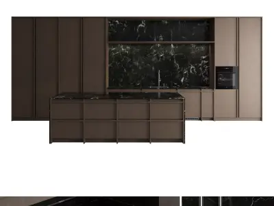 Kitchen set 30 3D model