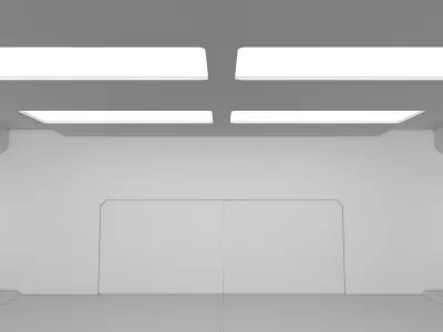 Sci Fi Warehouse 3D model get
