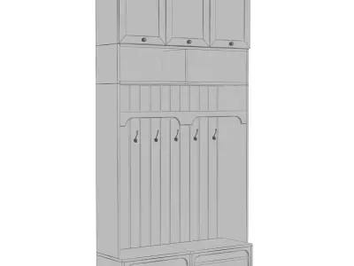 Cabinet for L-5584 3D model