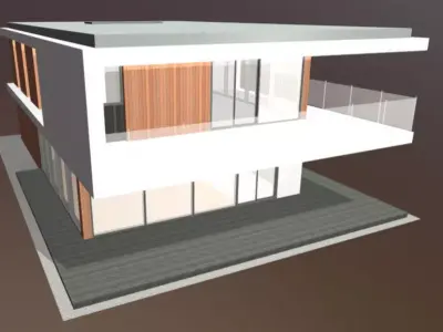 Modern House 3D model