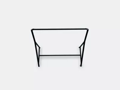 TURBO Clothes rack in-outdoor Low-poly 3D model