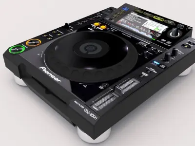 Pioneer cdj-2000 3D model